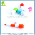 Cute promotional capsule vitamin ball pen